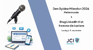 Den Gyldne Mikrofon - mellemrunde 2026