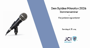 Den Gyldne Mikrofon dommerseminar 2026